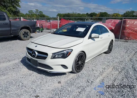 2018 Mercedes-Benz Cla 250 4Matic z USA, uszkodzony, nr VIN WDDSJ4GB4JN524539